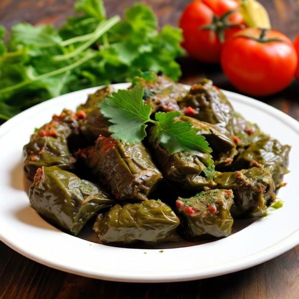 Canned grape leaves 1 kg - Image 3