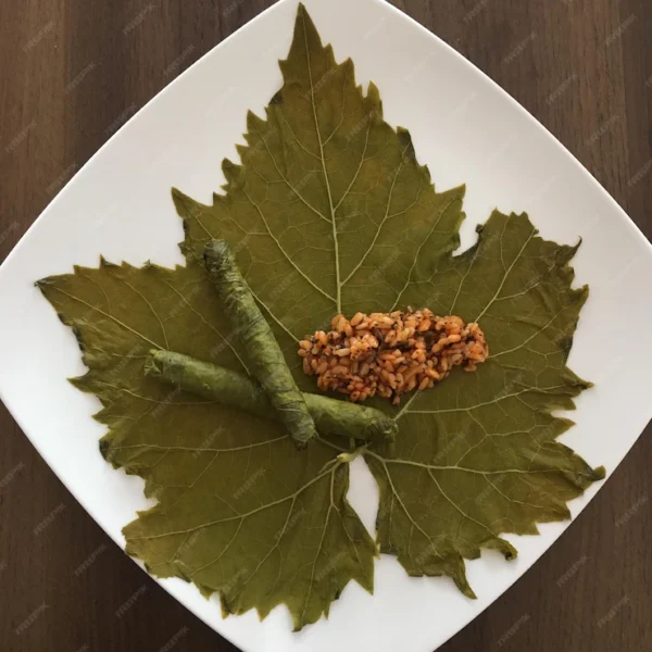 Canned grape leaves 1 kg - Image 6