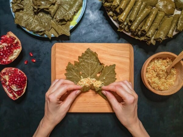 Canned grape leaves 1 kg - Image 5